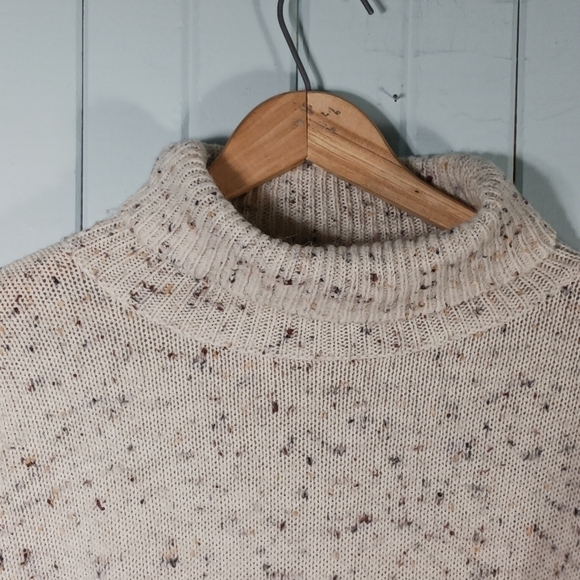 Vintage speckled turtelneck sweater - Picture 3 of 7